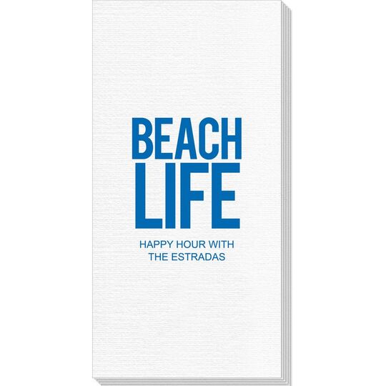 Beach Life Deville Guest Towels